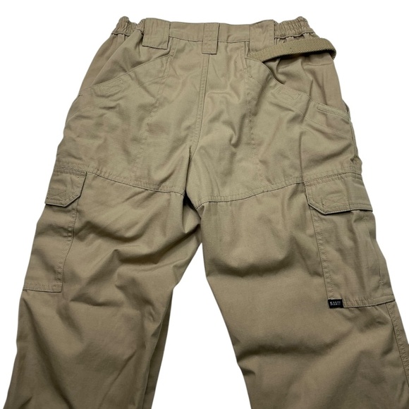 5.11 Tactical Women's Tactical Pro Pants Regular Fit Size 6 Khaki Cargo - Picture 4 of 12